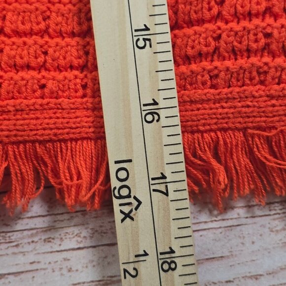 House of Harlow Orange Knit Skirt Set, Women's Small, NWT - Picture 7 of 11